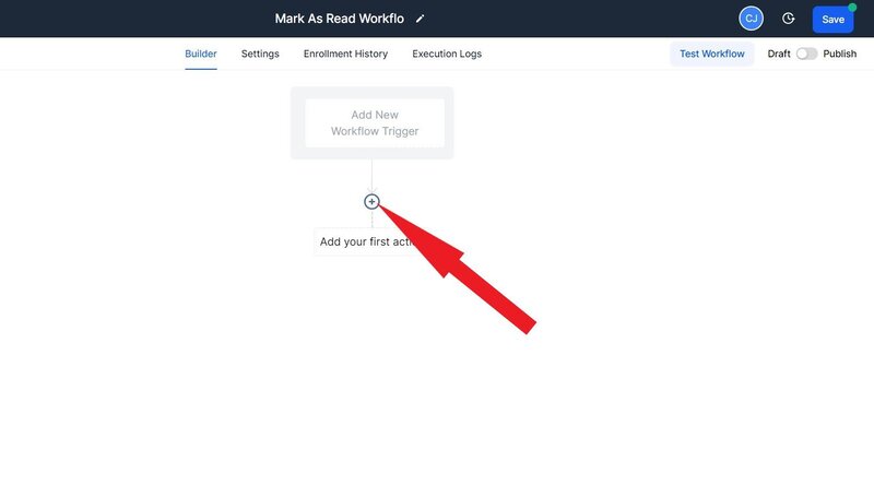 Mark as Workflow