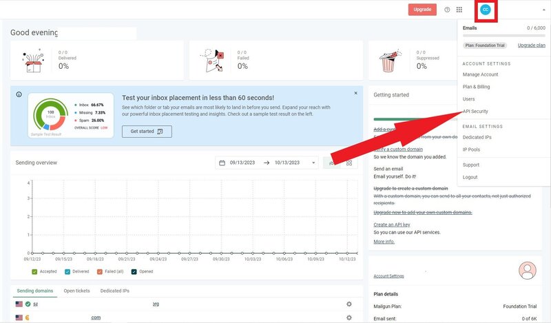 Mailgun API Security