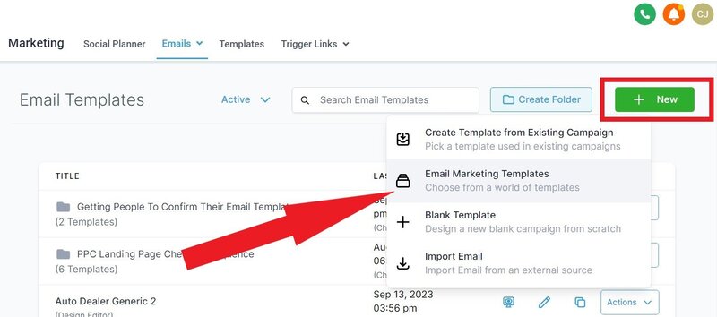 Email Marketing Template