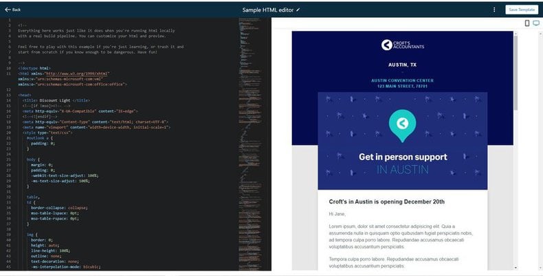 Email HTML Code