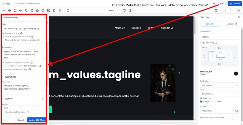 SEO and Metadata