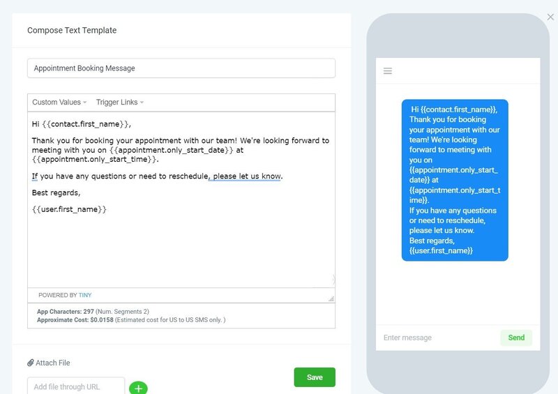 Compose Your Text Message