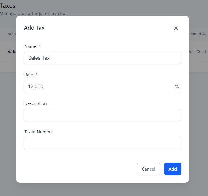 Add Sales Tax to Your Invoices