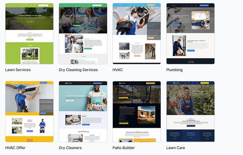 Home Services Website Templates