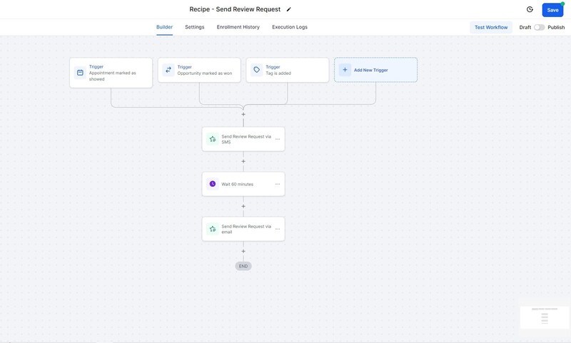 Review Request and Save