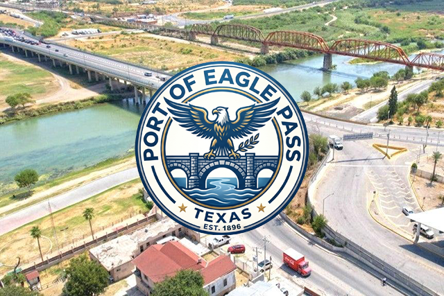 port of eagle pass background small logo